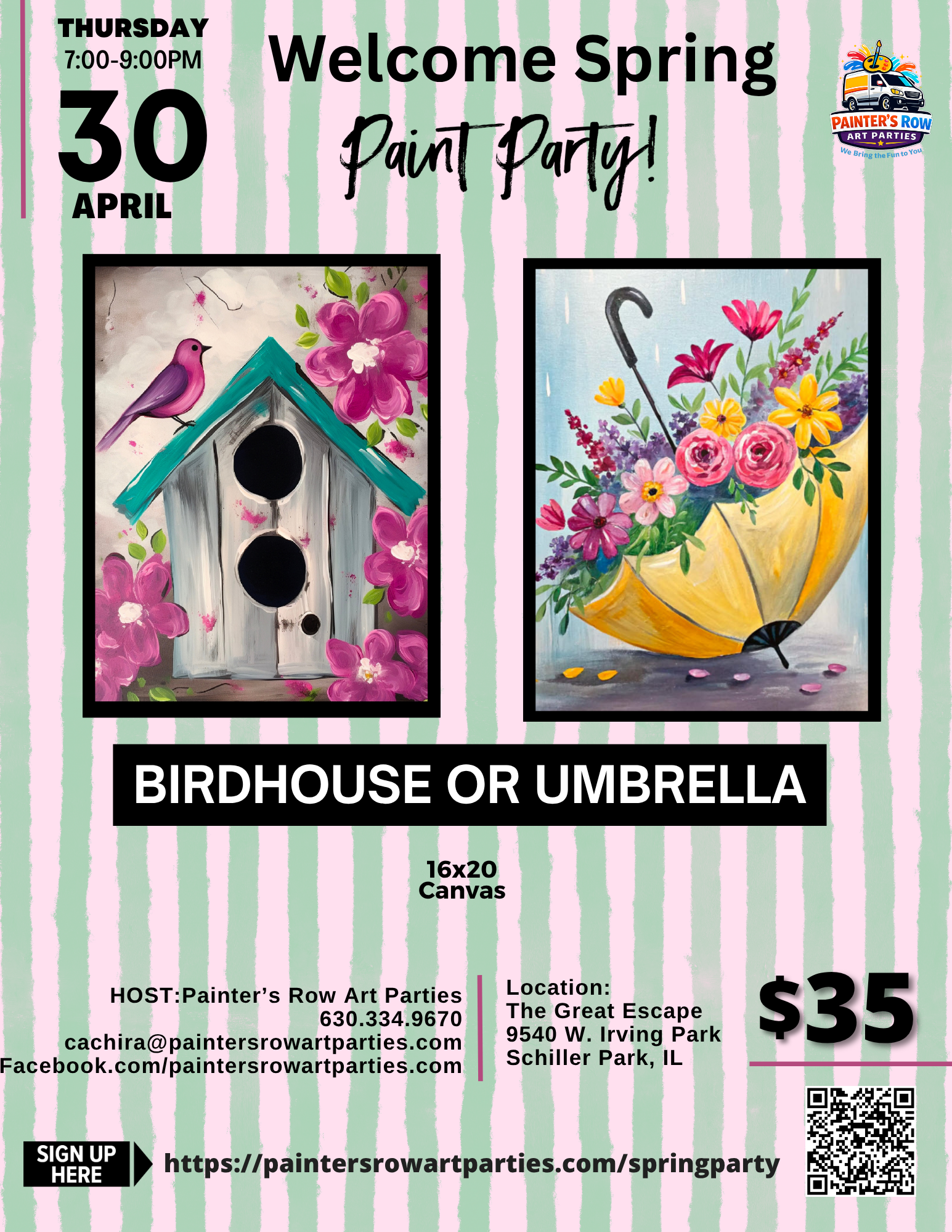 Paint Party at The Great Escape