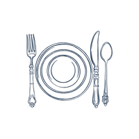 Dine-in service Dine in service icon